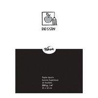 Feuille dessin blanc 200 g 25 x 32 cm gamme supérieure (Pochette de 10) - Image principale