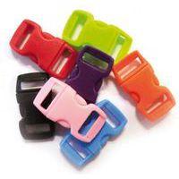 Sachet de 10 clips plastique 10mm en couleurs assorties
