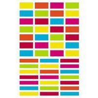 Pochette 4 planches gommettes géométriques - Maildor