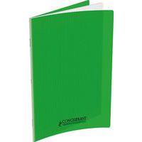 Cahier polypropylène 90 g 140 pages seyes 24x32 cm - vert - Image principale