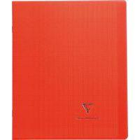 Cahier koverbook 96 pages seyes 24x32 cm - rouge - Image principale
