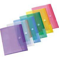 Lot 12 pochettes velcro assorties 31,6x24 cm - Djois made by Tarifold