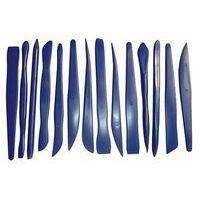 Lot 14 ébauchoirs plastique 3 en 1 pour peinture, colle, modelage