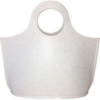 Sac à main blanc en feutrine à décorer