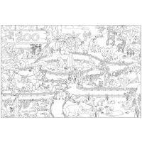 Lot 2 Atelier de coloriages géants. 120 x 80 cm. - Image principale