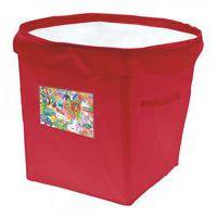 Lot de 4 paniers ronds en tissu