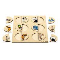 Puzzle les demi animaux - Rolf