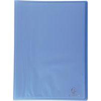 Reliure plastique 30 volets transparents 50 microns - Bleu - Image principale