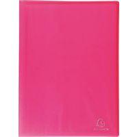 Reliure plastique 40 volets transparents 50 microns - Rose - Image principale
