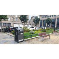 Poubelle connectée Bigbelly avec compacteur - Image 3