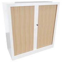 Armoire métal Classique hauteur 135 cm rideaux PVC classé au feu M1 Acial thumbnail image 2
