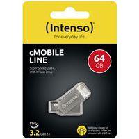Clé USB 3.0/USB 3.1 Type C cMobile Line - 64Go INTENSO thumbnail image 2