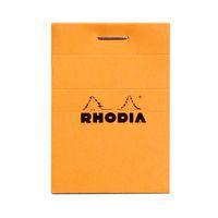 Bloc agrafé orange N 10 5,2x7,5 cm 80 feuillets 5x5 80g - Image principale