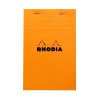 Bloc agrafé orange N 14 11x17 cm 80 feuillets 5x5 80g - Image principale