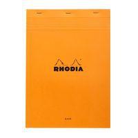 Bloc agrafé orange N 18 21x29,7 cm 80 feuillets uni 80g - Image principale