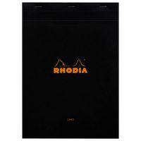 Bloc agrafé noir N 18 21x29,7 cm 80 feuillets 80g - Image principale