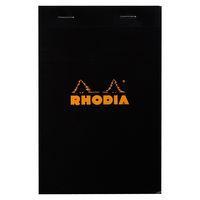 Bloc agrafé noir N 14 11x17 cm 80 feuillets 5x5 80g - Image principale