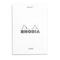 Bloc agrafé blanc N 12 8,5x12 cm 80 feuillets 80g - Image principale