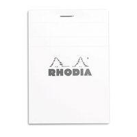 Bloc agrafé blanc N 12 8,5x12 cm 80 feuillets 5x5 80g - Image principale