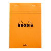 Bloc agrafé petits carreaux feuilles jaunes - Rhodia thumbnail image