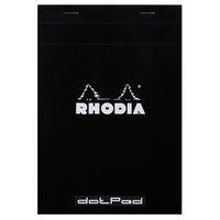 Bloc agrafé noir dotpad N 16 14,8x21 cm 80 feuillets 80g - Image principale