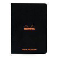 Cahier noir piqué réglure dot - Rhodia - Image principale