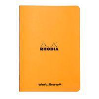 Cahier orange piqué réglure dot - Rhodia - Image principale