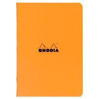 Cahier piqué orange 21x29,7 cm 96 pages non détachables 80g - Image principale