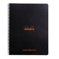 Notebook reliure intégrale noir dot 22,5x29,7 cm 160 pages - Image principale