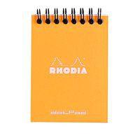 Bloc reliure intégrale orange dot 7,5x10,5 cm 80 feuillets - Image principale
