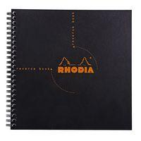Bloc double côté reliure intégrale petits carreaux - Rhodia
