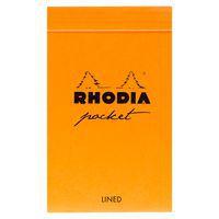Bloc Pocket orange 7,5x12 cm 40 feuillets ligné 80g - Image principale