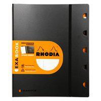 Recharge cahier ligné margé + cadre à en-tête - Rhodia