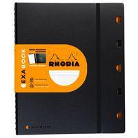 Recharge cahier petis carreaux + marge + cadre à en-tête - Rhodia