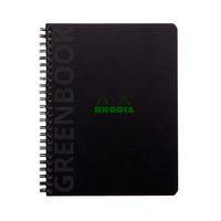 Cahier spirale A5+ petits carreaux + cadre à en-tête - Rhodia
