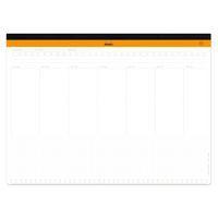 Sous-main papier semainier non daté - Rhodia - Image principale