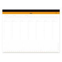 Rhodia sous-main semainier entoilé A4+ 60 feuillets - Image principale