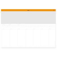 Rhodia sous-main semainier entoilé A2 30 feuillets - Image principale