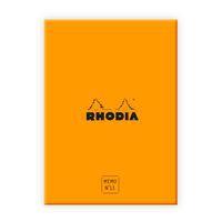 Bloc note petits carreaux avec coffret - Rhodia