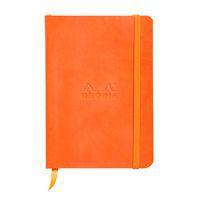 Rhodiarama carnet souple tangerine A6 144 pages ligné 90g - Image principale