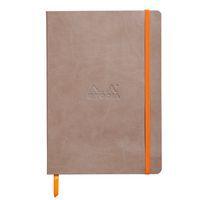 Rhodiarama carnet souple couleur taupe A5 160 pages dot 90g - Image principale