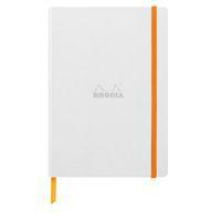 Rhodiarama carnet souple blanc A5 160 pages ligné 90g - Image principale