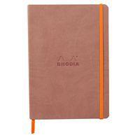 Rhodiarama carnet souple bois de rose A5 160 pages ligné 90g - Image principale