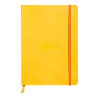 Rhodiarama carnet souple jonquille A5 160 pages ligné 90g - Image principale