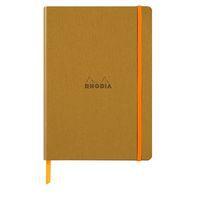 Rhodiarama carnet souple or A5 160 pages ligné 90g - Image principale