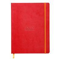 Rhodiarama carnet souple coquelicot 19x25cm 160pages dot 90g - Image principale