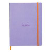 Rhodiarama carnet souple iris 19x25 cm ligné papier ivoire - Image principale