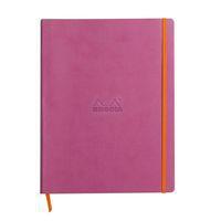 Rhodiarama cahier souple lilas A4+ ligné papier ivoire 90g - Image principale