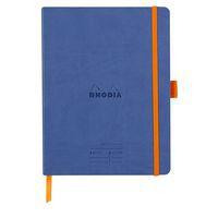 Carnet meeting saphir A5+ 160 pages élastique + porte-stylo - Image principale