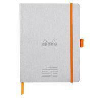 Carnet meeting silver A5+ 160 pages élastique + porte-stylo - Image principale
